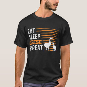 Upprepade bönder av matsädesgäss t shirt