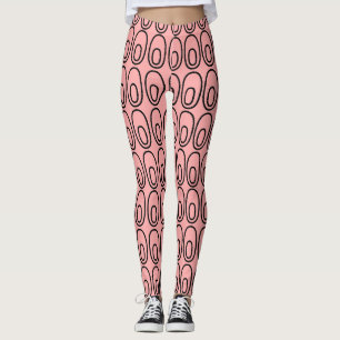 Upprepade laxOvaler Leggings