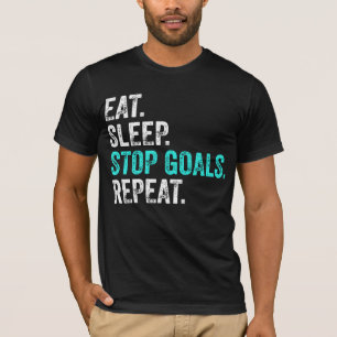 Upprepade mål för viloläge - Goalkeeper Gift T Shirt