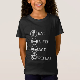 Upprepade skådespelare som agerar Gift T Shirt