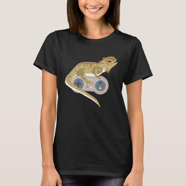 Upprepade spel för bildskärmsvideospelsstyrenhet f t shirt (Framsida)