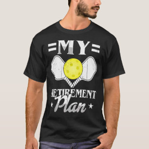 Upprepade spelare i Pickleball Player Retrött Mamm T Shirt