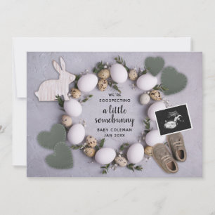 Upprepande av Graviden Vår Påsk i Baby Meddelande