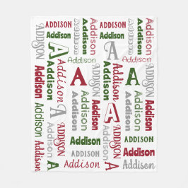 Upprepande av Namn och inledande könsuppehållande  Fleecefilt