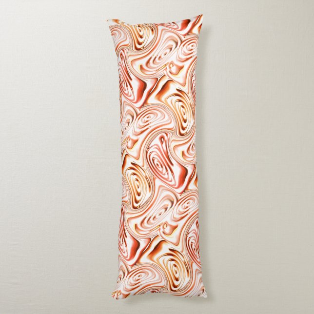 Upprepande av rödblommor eller fjäril kroppskudde (Baksidan (Vertikal))