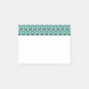 Upprepande datorer post-it block