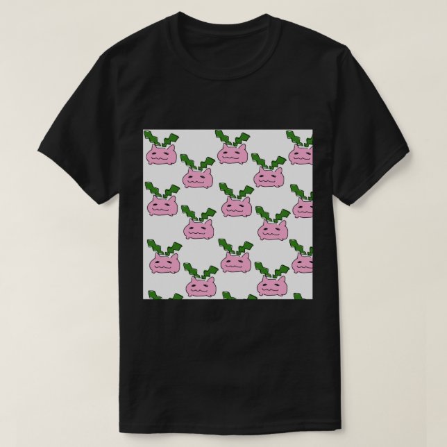 upprepande hoppip-utskrift .png t shirt (Design framsida)