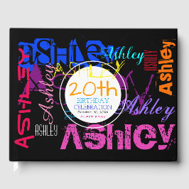 Upprepande Namn 6 Brev 20:e födelsedag Bok