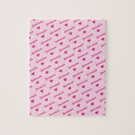 Upprepande Namn och hörn av Rosa ofta Pussel
