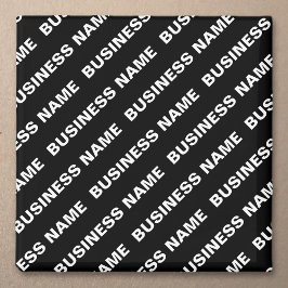 Upprepande redigerbar Namn med fetstil | Enkel sva Magnet