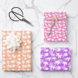 Upprepat Puzzel Delar Mönster