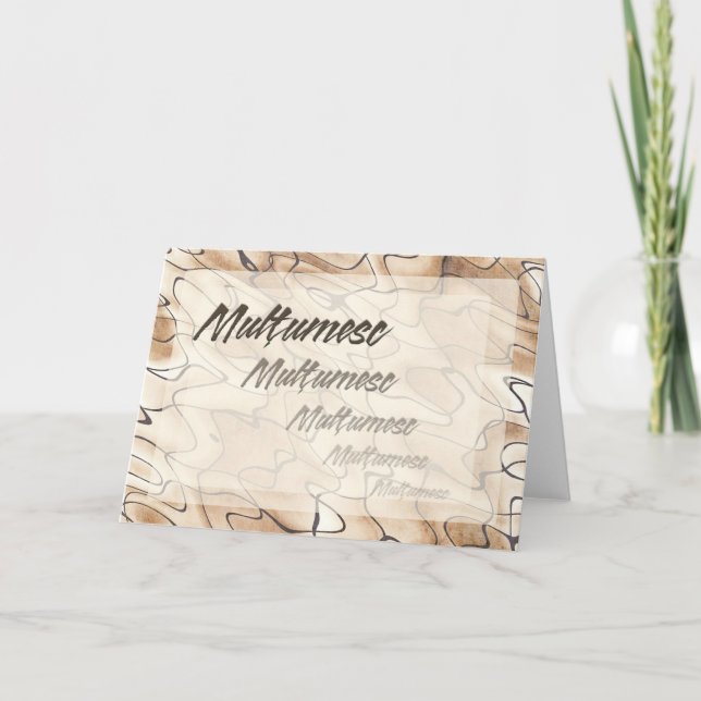 Upprepat tack på rumänska kort (Framsida)