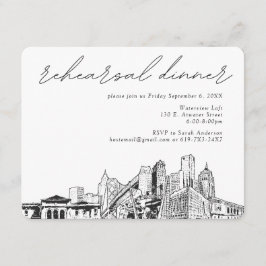 Upprepat visitkort för innerdagshölje Bröllop Tilläggskort