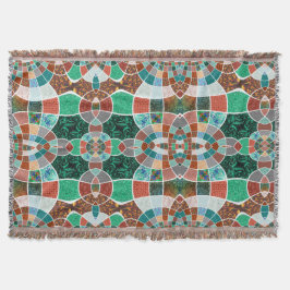 Upprepning av bilder med lätt fraktureffekt filt