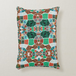 Upprepning av bilder med lätt fraktureffekt prydnadskudde