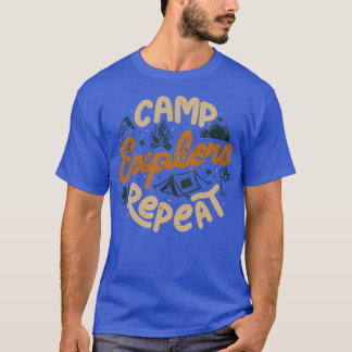 Upprepning av Camp Explorer av Tobe Fonseca T Shirt