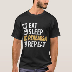 Upprepning av Eat-sömnrepetition T Shirt