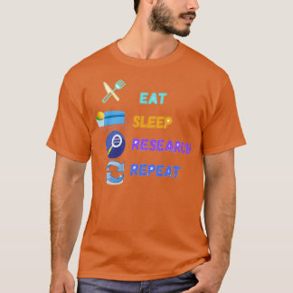 Upprepning av Eat-sömnreserv T Shirt