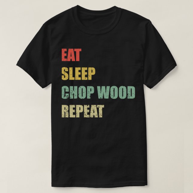 Upprepning av eat-sparande-kammusslor t shirt (Design framsida)