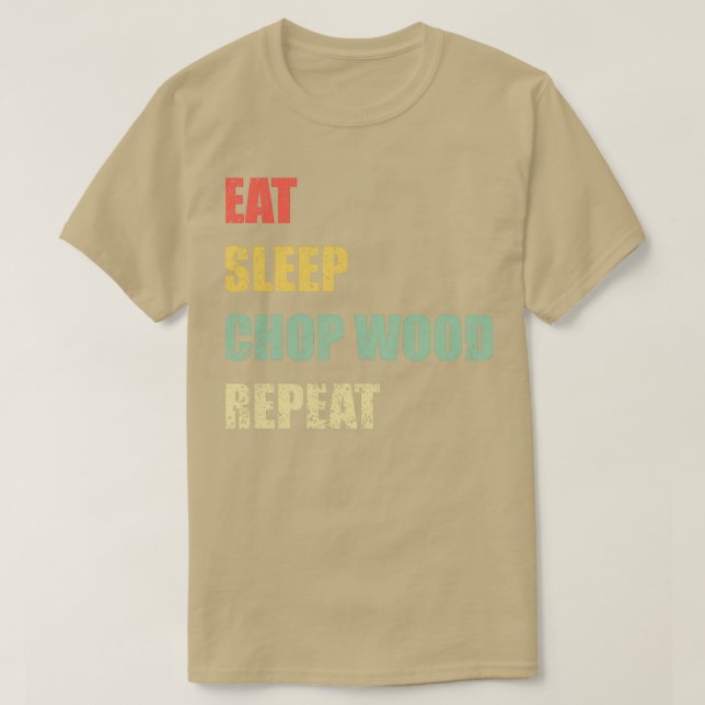 Upprepning av eat-sparande-kammusslor t shirt (Design framsida)