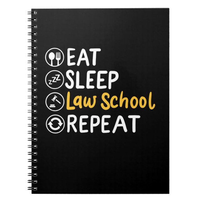 Upprepning av Eat Ssov Law School Anteckningsbok (Framsidan)