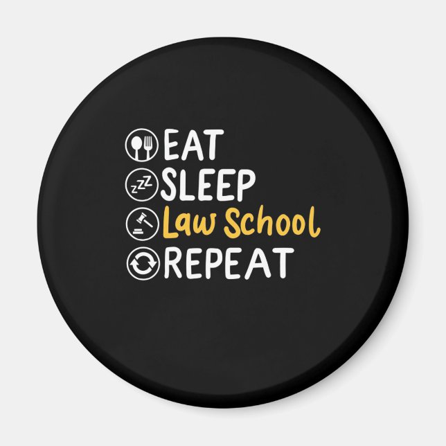 Upprepning av Eat Ssov Law School Magnet (Framsidan)