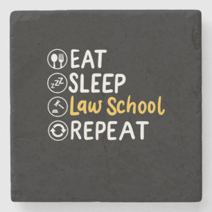 Upprepning av Eat Ssov Law School Stenunderlägg