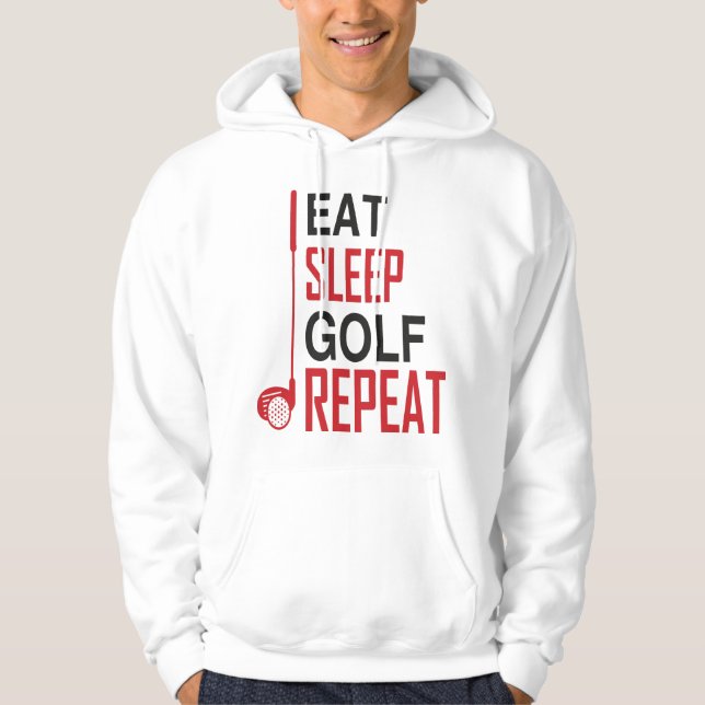 Upprepning av Eat Sviloläge Golf Hoodie (Framsida)