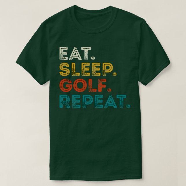 Upprepning av Eat Sviloläge Golf T Shirt (Design framsida)
