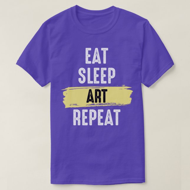 Upprepning av Eat-vilokonst T Shirt (Design framsida)