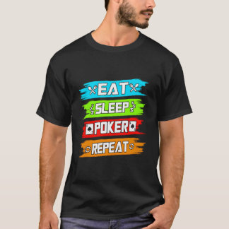 Upprepning av Eat-viloläge T Shirt