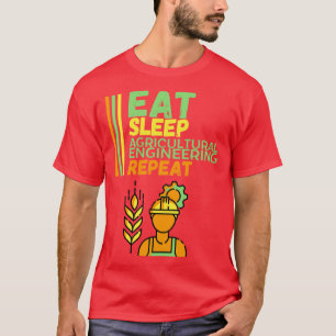 Upprepning av jordbrukstekniken i viloläge t shirt