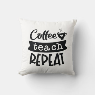 Upprepning av kaffeträd kudde
