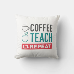 Upprepning av kaffeträd kudde
