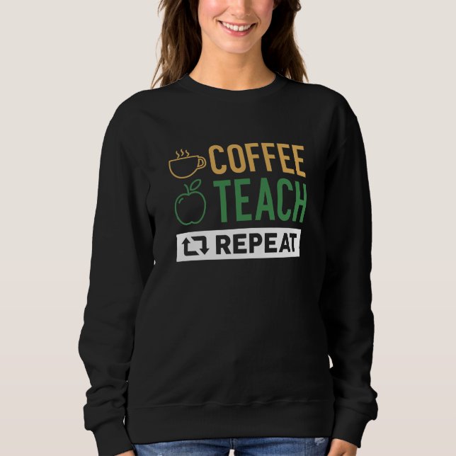 Upprepning av kaffeträd t shirt (Framsida)