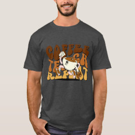 Upprepning av kaffeträd t shirt