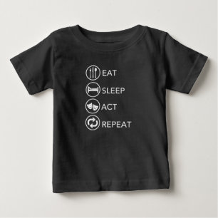 Upprepning av legoaktorer som fungerar som gåva t shirt