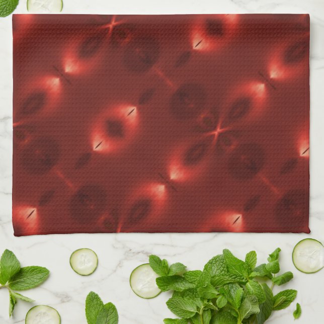 Upprepning av "oändlig symbol" för mjuk övertoning kökshandduk (Vikta)