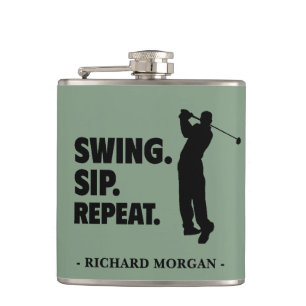 Upprepning av personlig Golf Swing Sip Fickplunta