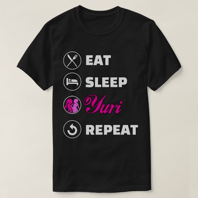 Upprepning av sömn t shirt (Design framsida)