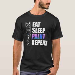 Upprepning av strömsparmål t shirt