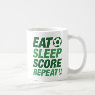Upprepning av viloläge i ögat kaffemugg