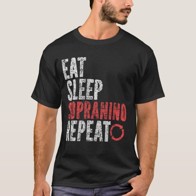 Upprepning av viloläge i viloläge t shirt (Framsida)