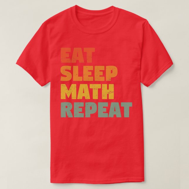 Upprepning av viloläge t shirt (Design framsida)
