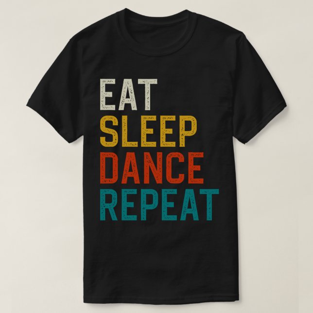 Upprepning av viloläge t shirt (Design framsida)