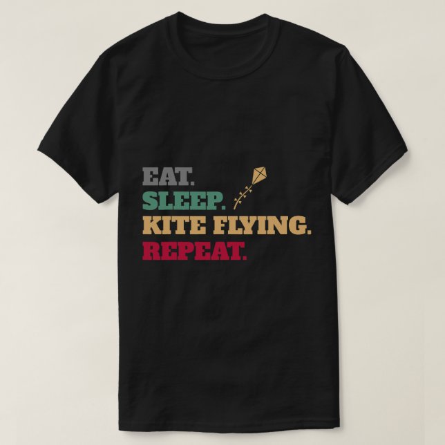 Upprepning av vilopaj t shirt (Design framsida)