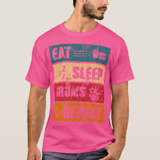 Upprepning av vilopinne - truminstrument t shirt