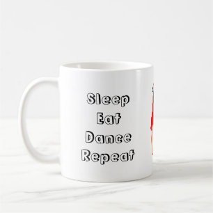 Upprepning av vilotid för Ät Kaffemugg