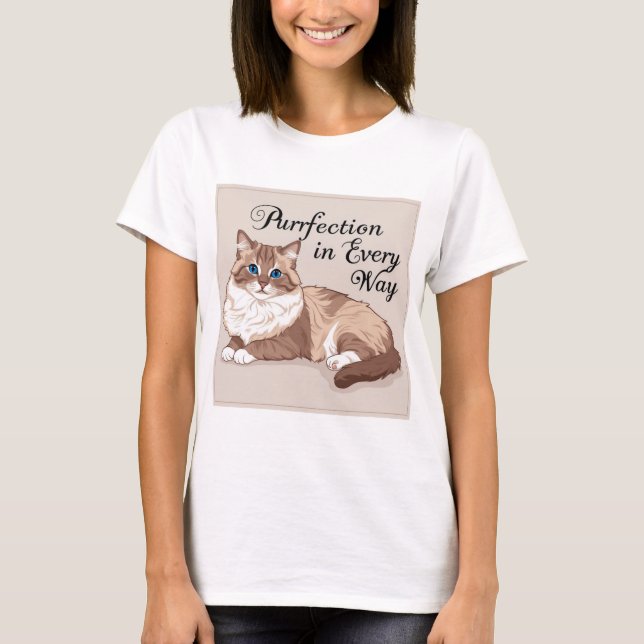 Upprepning på alla sätt | Cat Lover's Delight T Shirt (Framsida)