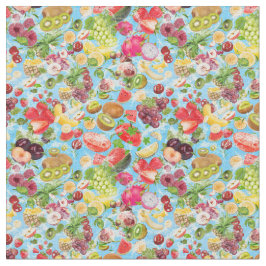 Upprepningar av oropiska frukter som vattnar ur mu tyg